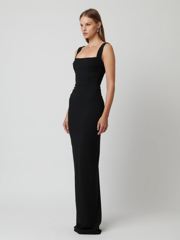 Marbella Gown - Black - EFFIE KATS
