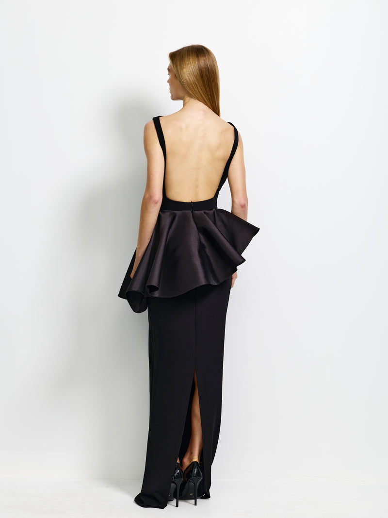 Isabel Gown - Black - EFFIE KATS