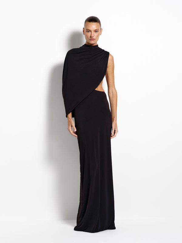 Aleksi Gown - Black - EFFIE KATS