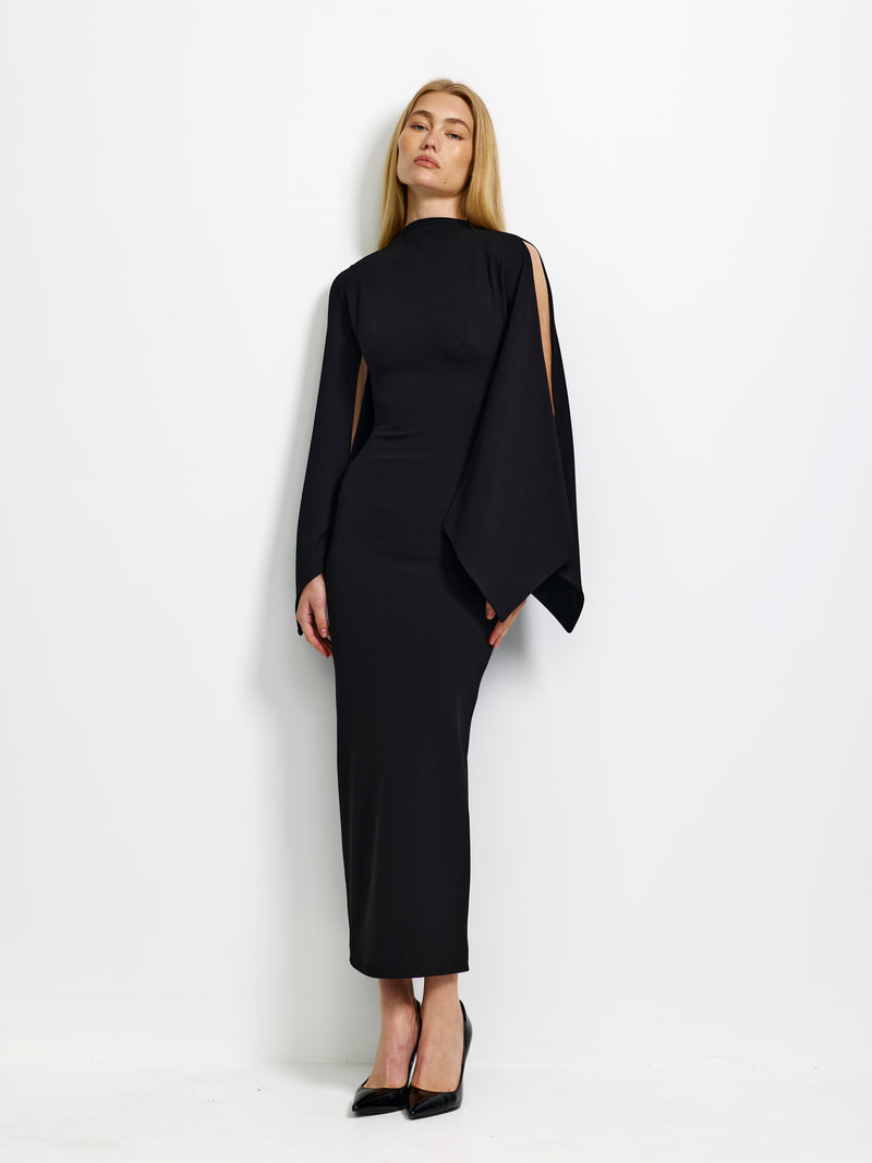 Ambrose Dress - Black - EFFIE KATS