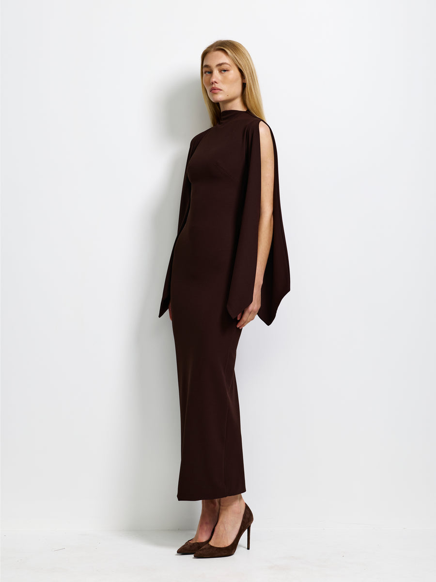 Ambrose Dress - Coffee - EFFIE KATS