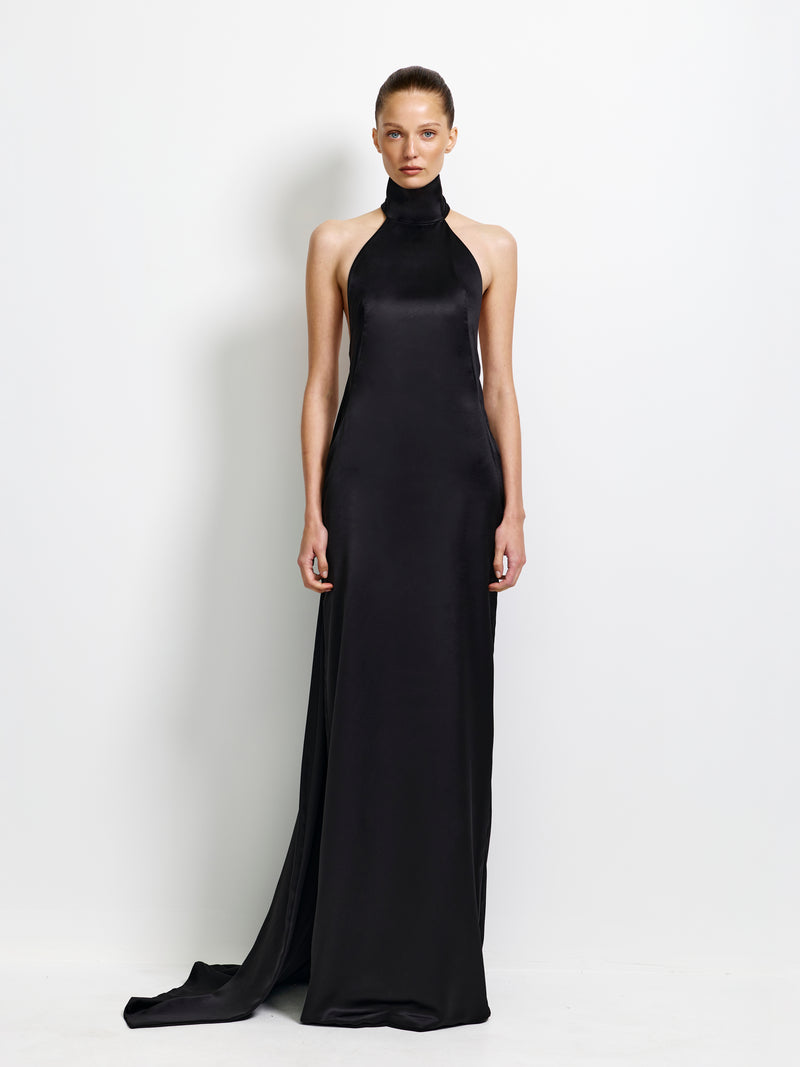 Antonia Gown - Black - EFFIE KATS