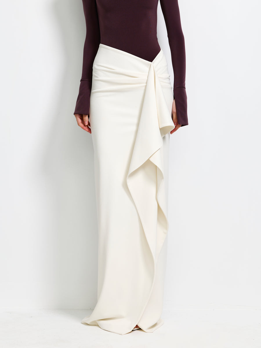 Asher Skirt - Ivory - EFFIE KATS