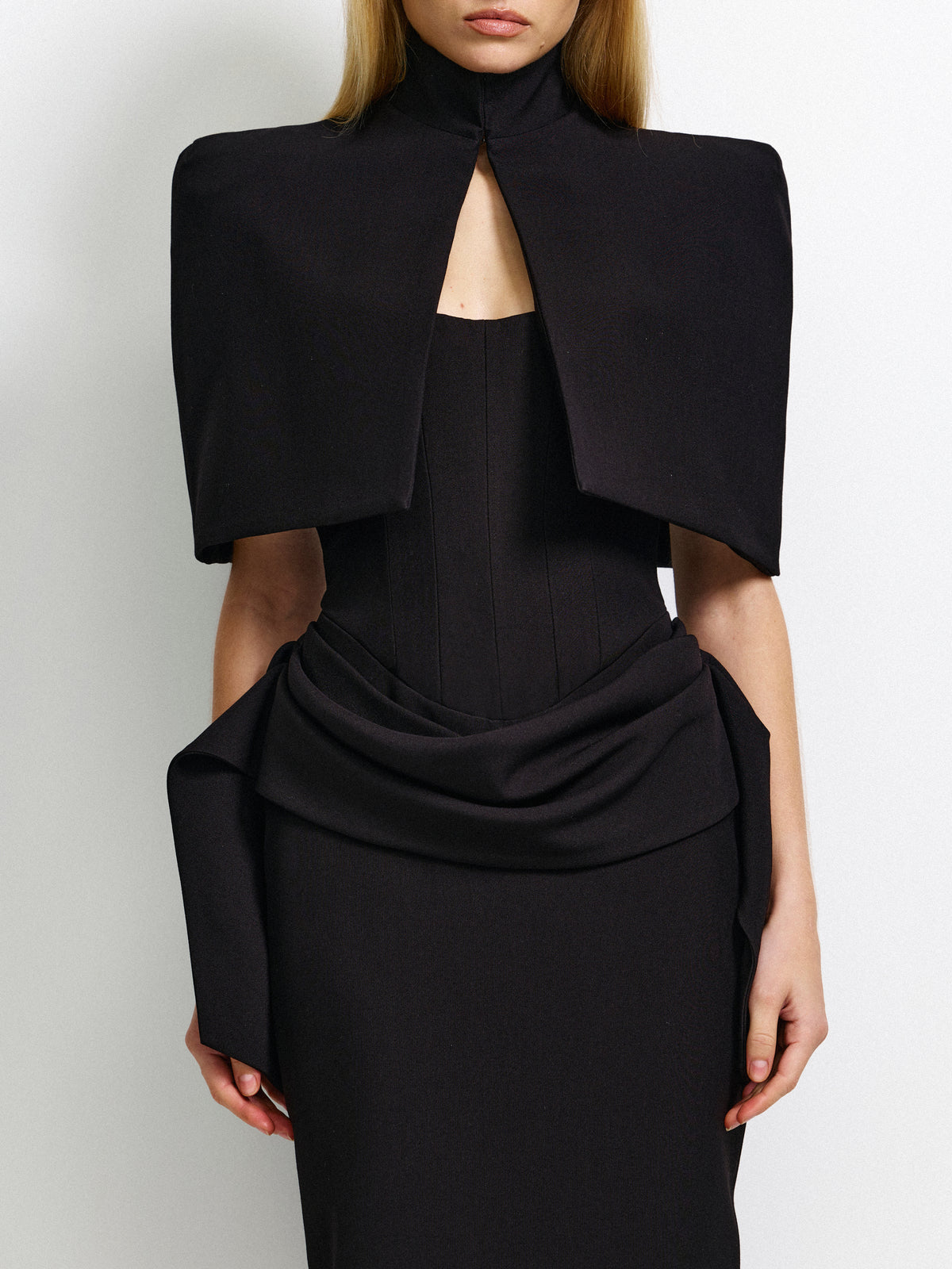 Ashtyn Cape - Black - EFFIE KATS