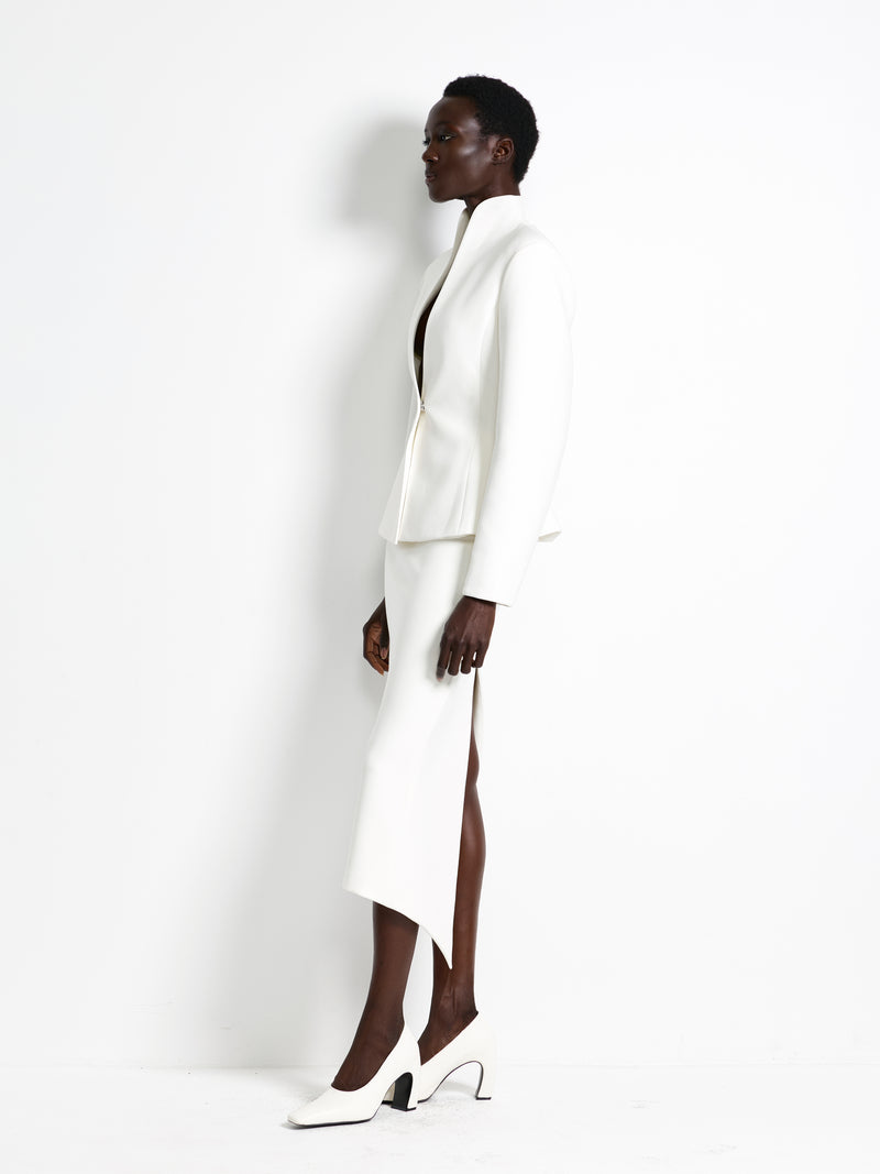 Bowie Blazer - Ivory - EFFIE KATS