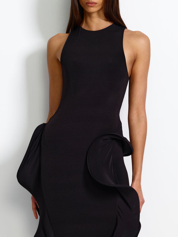 Halo Gown - Black - EFFIE KATS