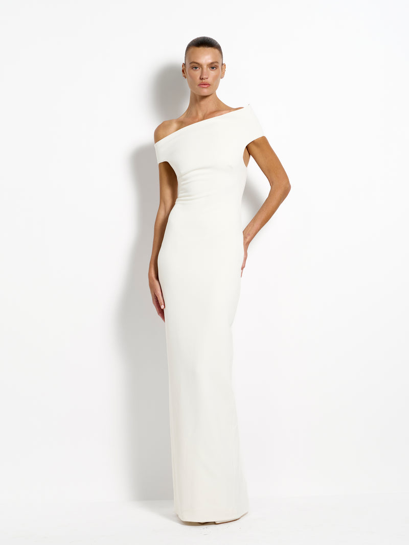 Hayes Midi - Ivory - EFFIE KATS