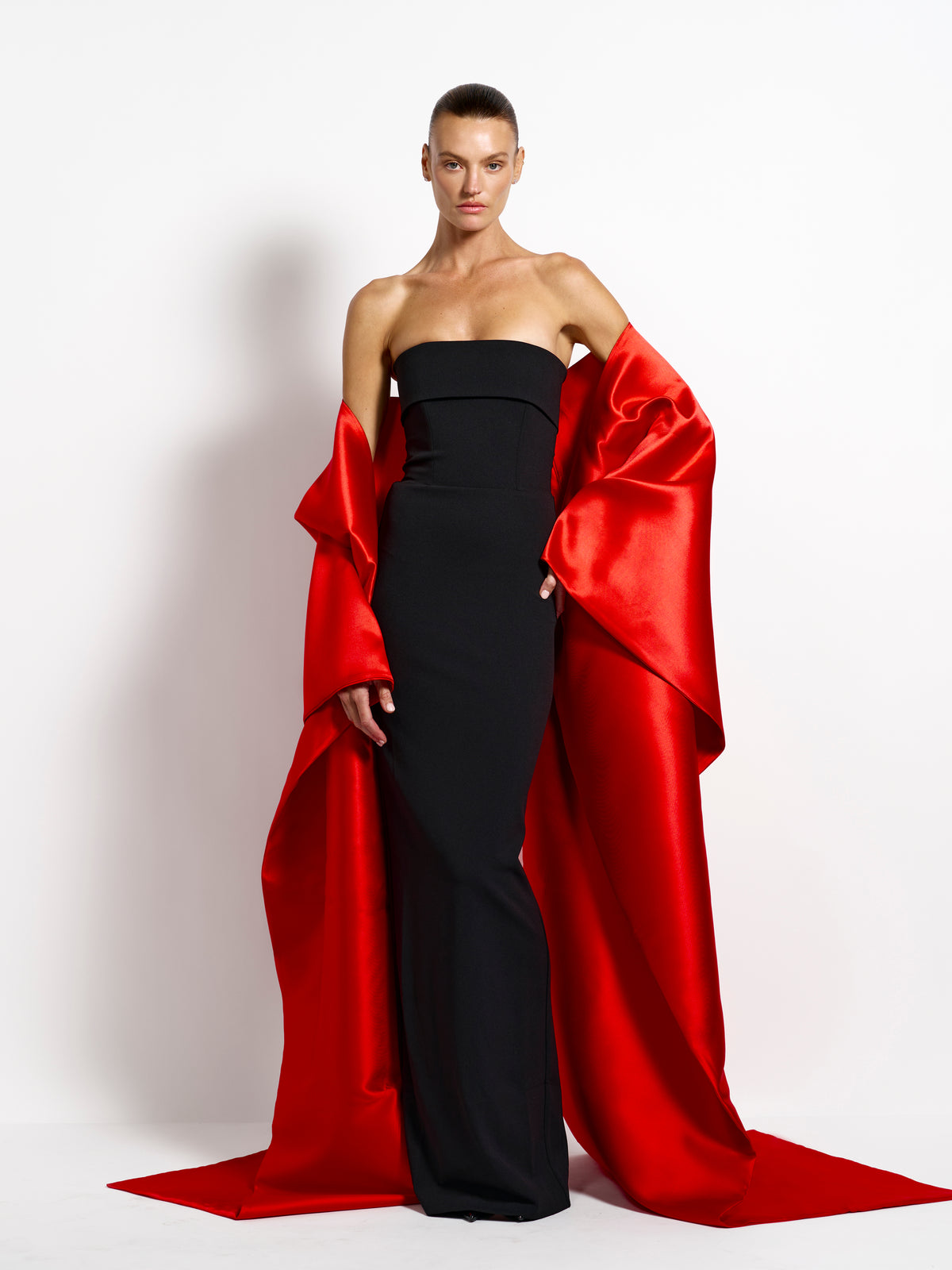 Liberty Cape - Red - EFFIE KATS
