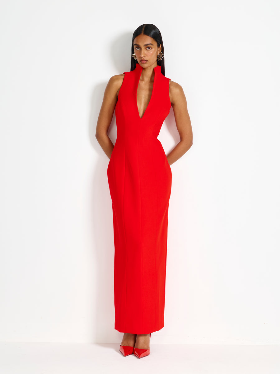 Lilana Dress - Red