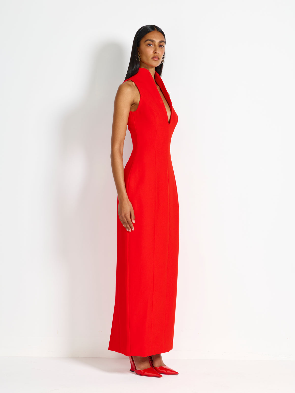 Lilana Dress - Red