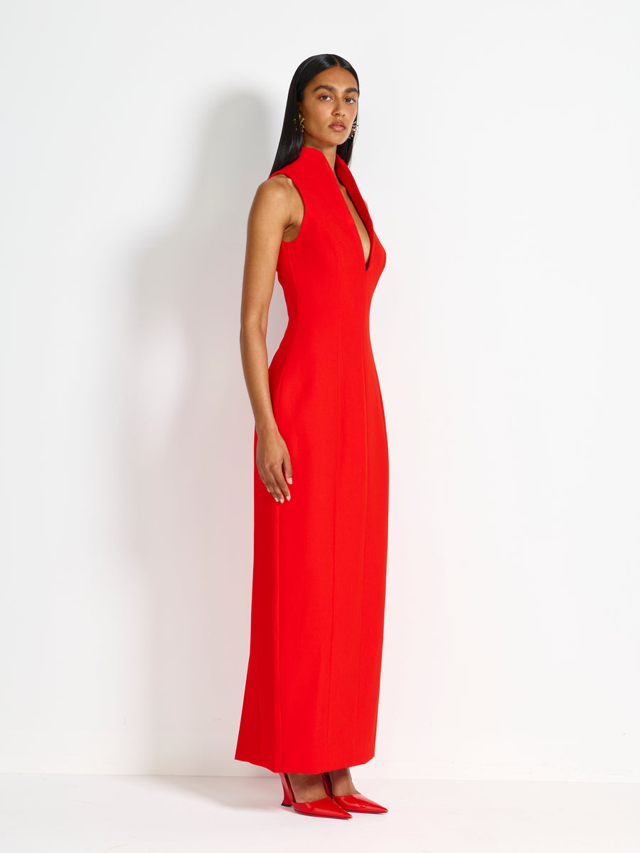 Lilana Dress - Red