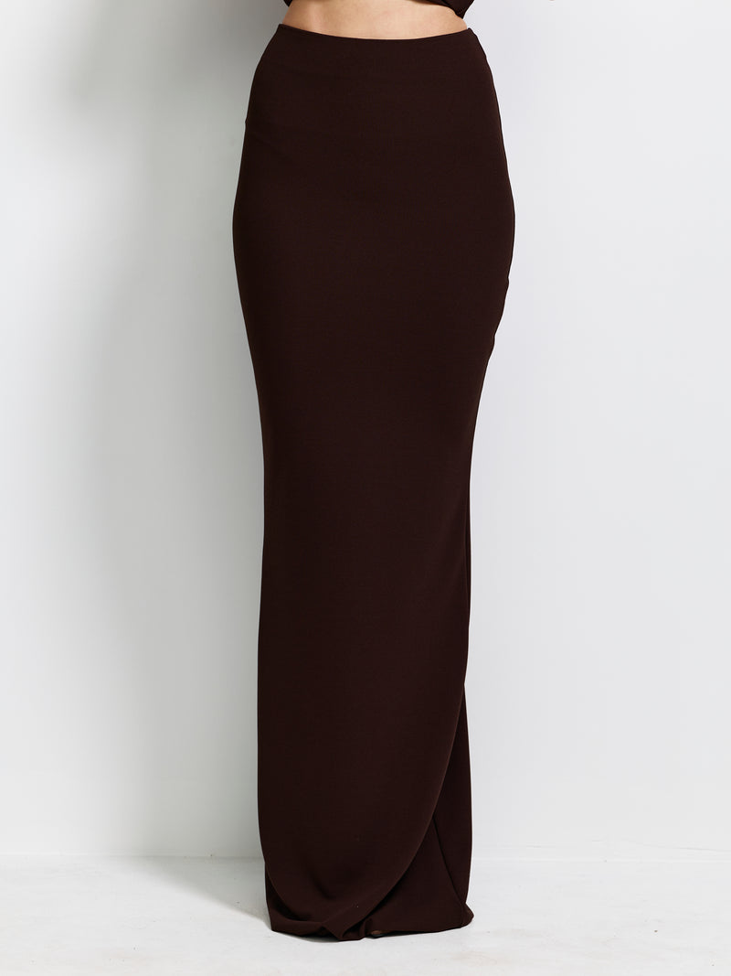 Naya Skirt - Coffee - EFFIE KATS