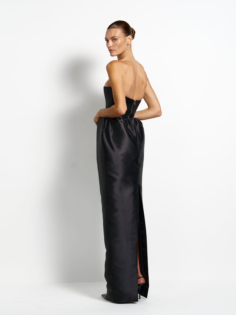 Peyton Gown - Black - EFFIE KATS