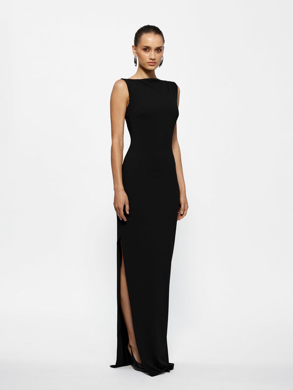Aisha Gown - Black - EFFIE KATS