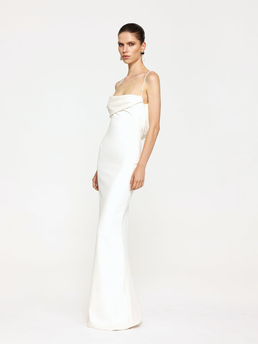 Havilland Gown - Ivory - EFFIE KATS
