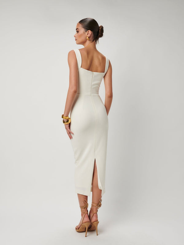 Marbella Dress - Ivory - EFFIE KATS