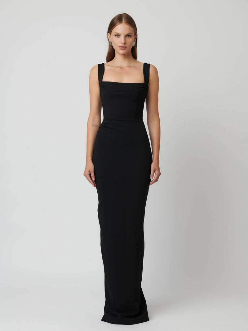 Marbella Gown - Black - EFFIE KATS