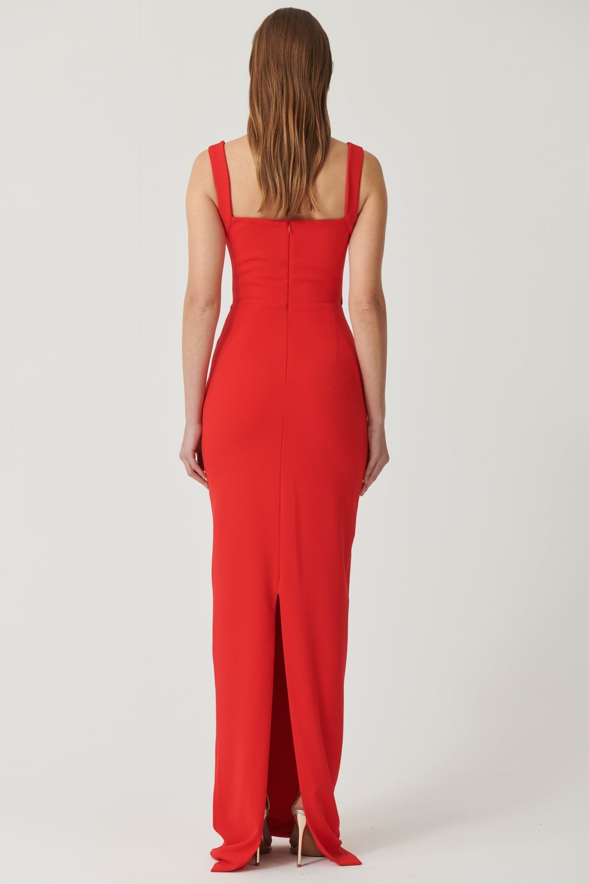 Cherry Modell Marbella Gown in Cherry Red | Bridesmaids| Effie Kats Melbourne