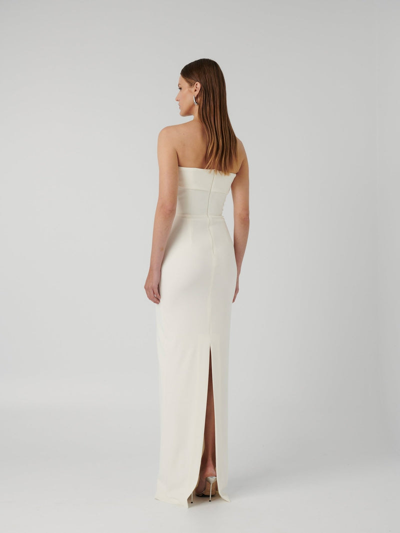 MONROE GOWN - IVORY - EFFIE KATS