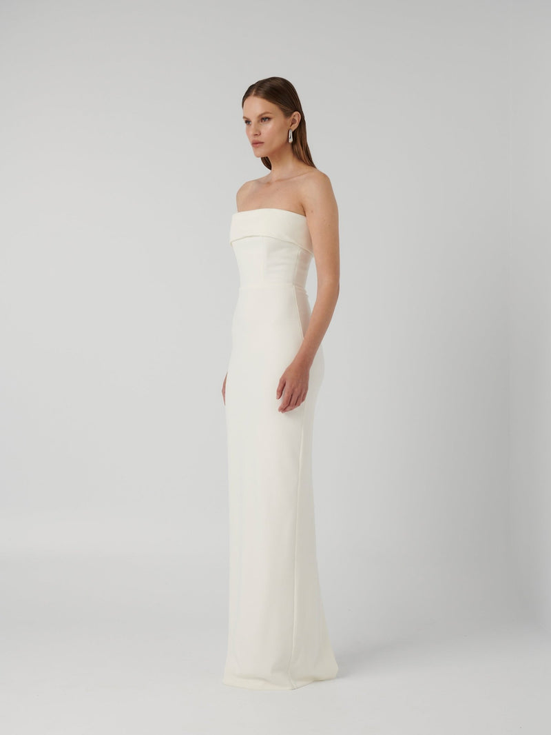 MONROE GOWN - IVORY - EFFIE KATS