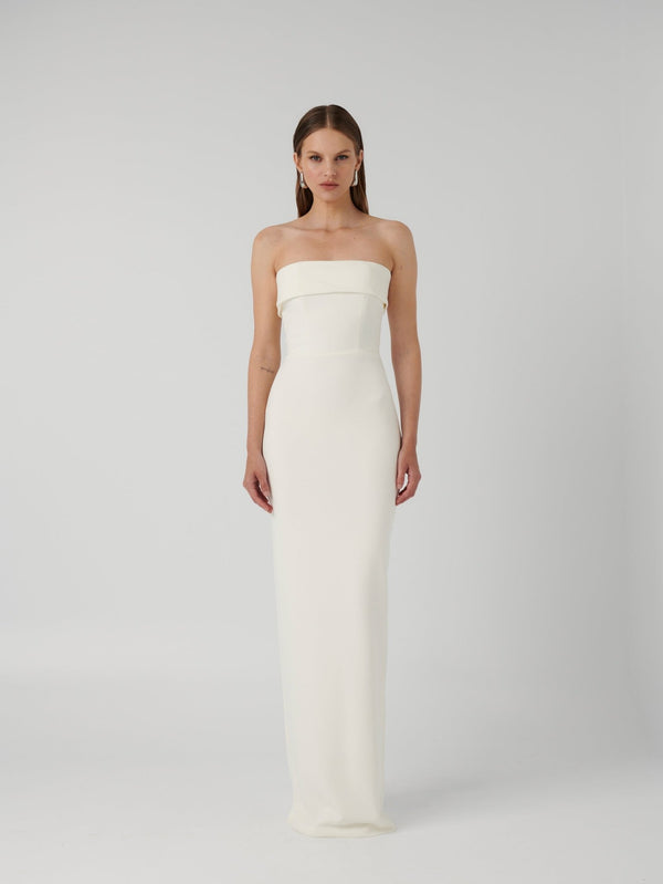 MONROE GOWN - IVORY - EFFIE KATS