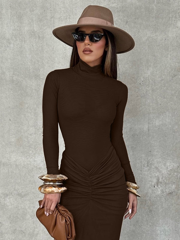 Pia Bodysuit - Chocolate - EFFIE KATS