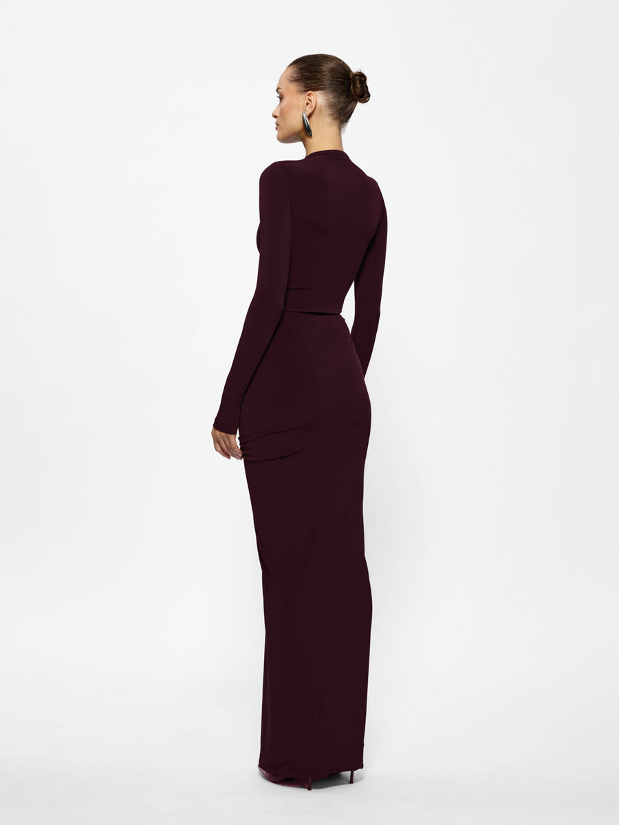 Tia Bodysuit - Wine - EFFIE KATS