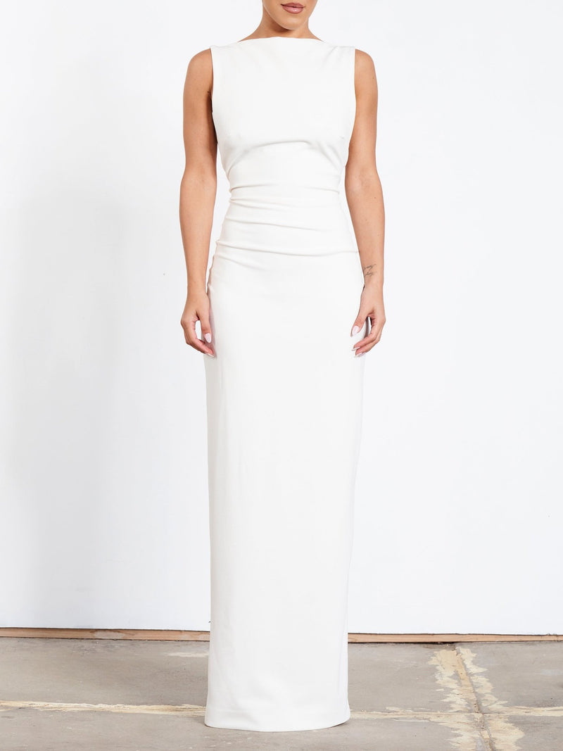 VERONA GOWN - WHITE - EFFIE KATS
