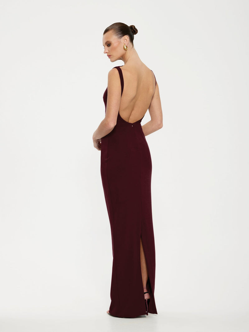 Verona Gown - Wine - EFFIE KATS